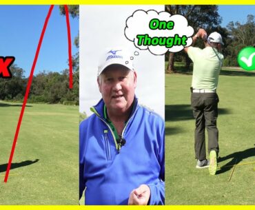 Hit Your Golf Ball Straighter With Just One Thought