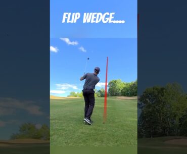 Flip Wedge To Set Up Birdie