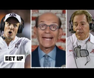 ESPN GET  UP | Paul Finebaum on Nick Saban responds to Jimbo Fisher prediction of win over Alabama