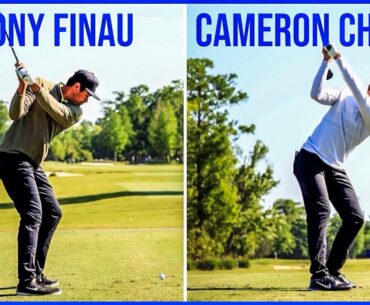 Cameron Champ Swing VS Tony Finau Swing (Swing Comparison)