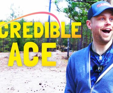 THIS ACE CAME OUT OF NOWHERE (Skogby Disc Golf Course Front 9) Full Playthrough (Amateurs)