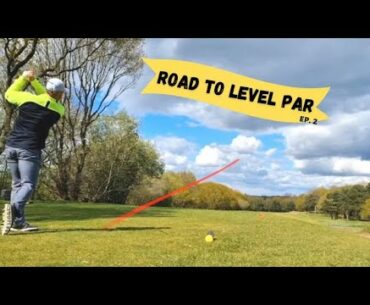 Golf Course Vlog! Road to shoot level par Episode 2. +3 with a lost ball!
