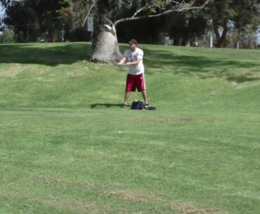 Disc Golf Putt (Innova Champion Aviar)...That Damn Tree!!!