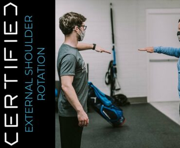 TPI Screening Test 8 - The 90/90 Test : External Shoulder Rotation