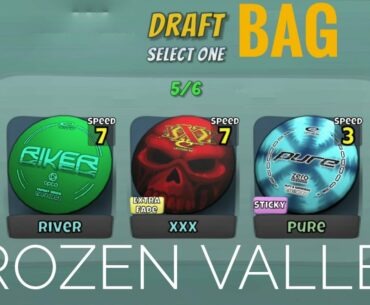 Frozen Valley Draft Bag Challenge | Disc Golf Valley