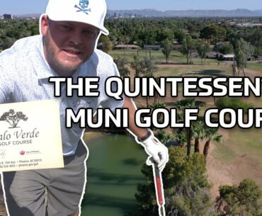 About As Municipal As A Golf Course Can Be - Riggs vs Palo Verde Golf Club 2nd Hole
