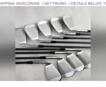 [Promo] $153 Golf Clubs 410 Irons 410 Golf Iron Set 4 9SUW R/S/SR Flex Shaft With Head Cover