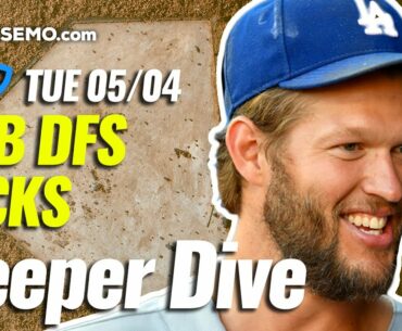 MLB PICKS: DRAFTKINGS & FANDUEL DAILY FANTASY BASEBALL NEWS, LINEUPS & DFS ADVICE | TUESDAY MAY 4