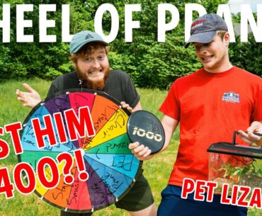 WE PRANK OUR BOSS | Wheel of Pranks Disc Golf