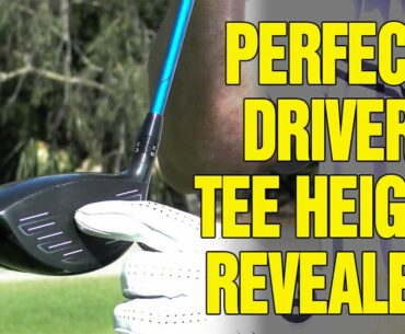 How High to Tee the Ball With a Driver (Get MORE Distance)!!