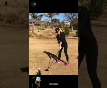 Golf Girl - Taylor Cusack 1 short clip Golf Tips ,Golf Swing