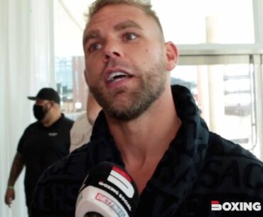 "I'M READY TO GO!" Billy Joe Saunders on ring size controversy ahead of Canelo Alvarez bout in Texas