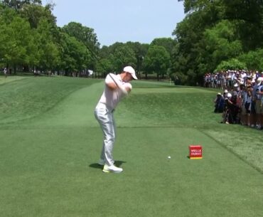 Rory McIlroy Driver Hit 372 Yards at Wells Fargo Championship Final Round 2021