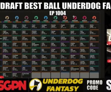 Post Draft Best Ball - Sports Gambling Podcast (Ep. 1004)