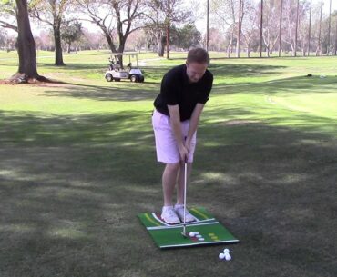 Golf Tips & Golf Drills The Golf Chip Shot | How the Perfect Pitch Golf Mat improves your chipping