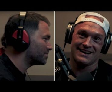 Tyson Fury tells Eddie Hearn "Anthony Joshua is the finished article and a superstar"!!
