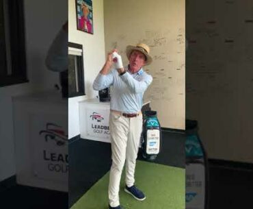 Fully-loaded backswing? Check your grip!