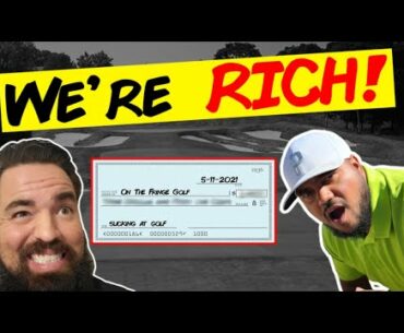HOW MUCH WE MADE ON YOUTUBE IN OUR FIRST YEAR WITH OUR GOLF CHANNEL!