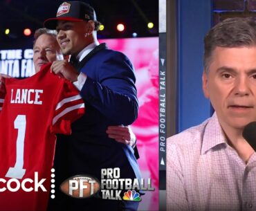 What happens first: Trey Lance, Justin Fields or Mac Jones starts? | Pro Football Talk | NBC Sports