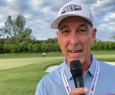 WalkerCup Day 1 Foursomes