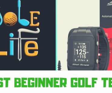 BEST BEGINNER GOLF EQUIPMENT - SHOTSCOPE