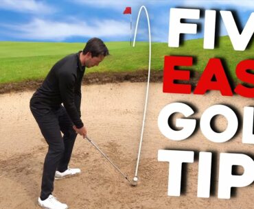 Simple golf tips from AMAZING golfer - MUST TRY!