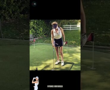 Golf Girl - LPGA Sydnee Michaels 4  , Golf swing ,Golfer .