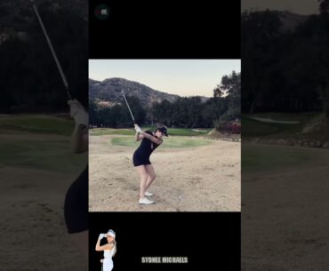 Golf Girl - LPGA Sydnee Michaels 5  , Golf swing , Golfer , good shoot