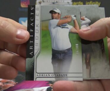 Blue's 2021 Upper Deck Artifacts Golf Box Break