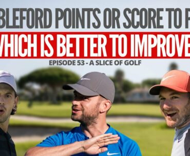 Should you focus on Stableford points or par to improve your golf game? | 053