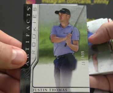 2021 Upper Deck Artifacts Golf Box Break Random Packs # 1