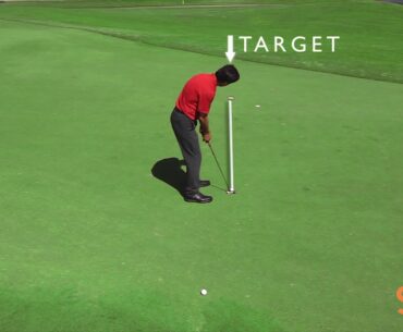 Golf Putting: Breaking Putts Visual Techniques | SportsEdTV
