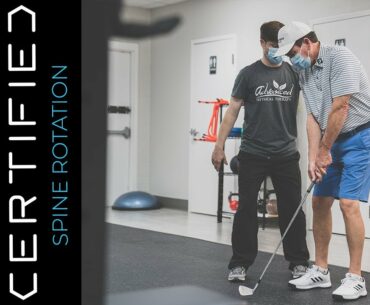 TPI Screen Test 12 - Seated Thoracic Rotation Test : Spine Rotational Mobility