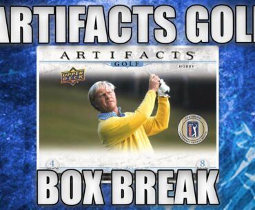 Brand New Artifacts Golf Box Break - Tiger, Rookie Auto & More!