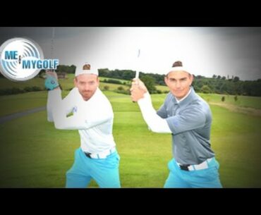 GOLF CHALLENGE TUESDAY- NO WRIST GOLF SWING