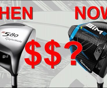 THE PRICE OF MODERN GOLF CLUBS (20 YEAR COMPARISON)