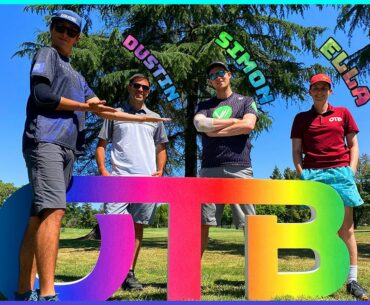 THE CRUSH BOYS REUNITED! Plus NEW CRUSH GIRL?! (OTB Open Practice Round W/Team Uplay Disc Golf)
