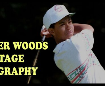 TIGER WOODS VINTAGE BIOGRAPHY