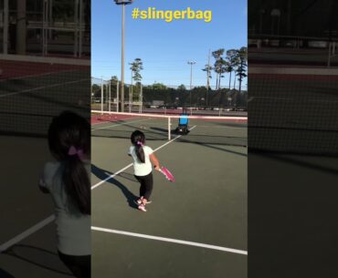 Tennis Slinger bag for Kids | Does it work with compression balls?