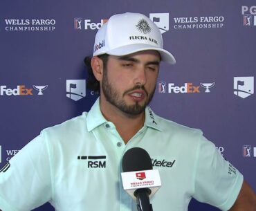 Abraham Ancer Saturday Flash Interview English 2021 Wells Fargo Championship