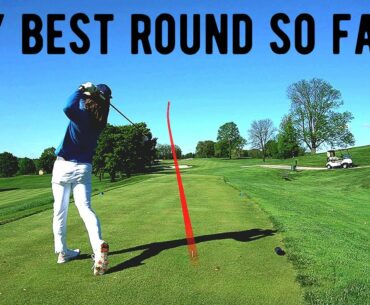18 HOLES AT PHILADELPHIA COUNTRY CLUB | INSANE Recovery Shot | One Of My BEST Rounds EVER |