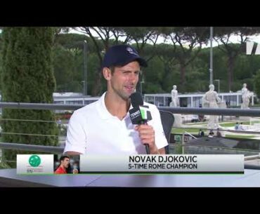 Novak Djokovic speaks out on his recent on-court outbursts | Italian Open 2021