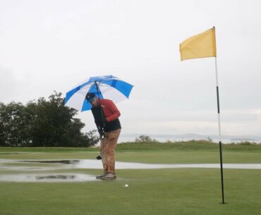 Getting crushed by Burnt Island Golf club
