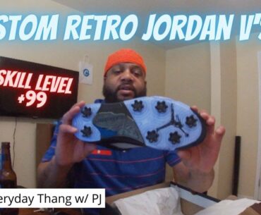 Retro Jordan V Golf Cleat Review... Let's Talk About It...