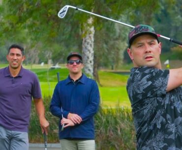 Can We Destroy A PGA Pro?! // The Best We've Ever Played! // 9 Hole Match