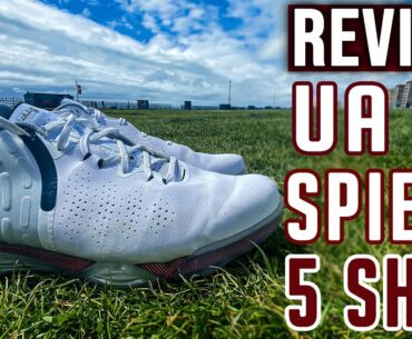 NEW JORDAN SPIETH 5 GOLF SHOE BY UNDER ARMOUR!