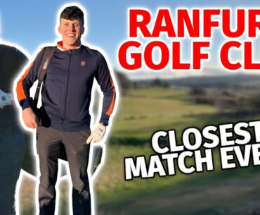 OUR CLOSEST MATCH YET!! | Ranfurly Castle Golf Club | Azzie vs Scott S2