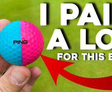 Super EXPENSIVE Ping Golf balls!