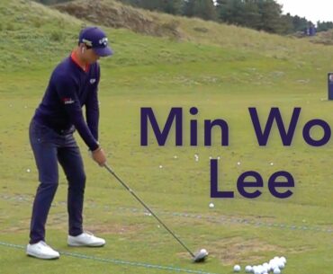 Min Woo Lee Golf Swing Slow Motion