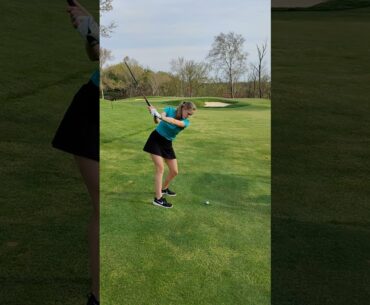 Gap wedge into green